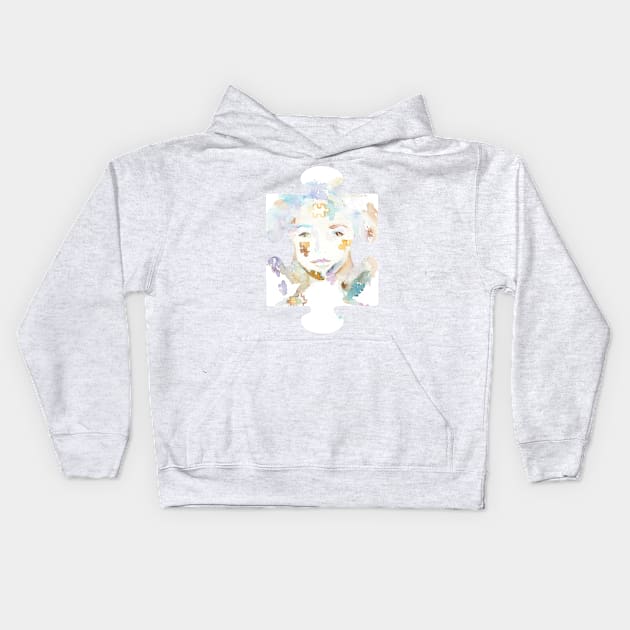 "Lexi" by Jess Buhman Autism Print Kids Hoodie by Jess Buhman Art 